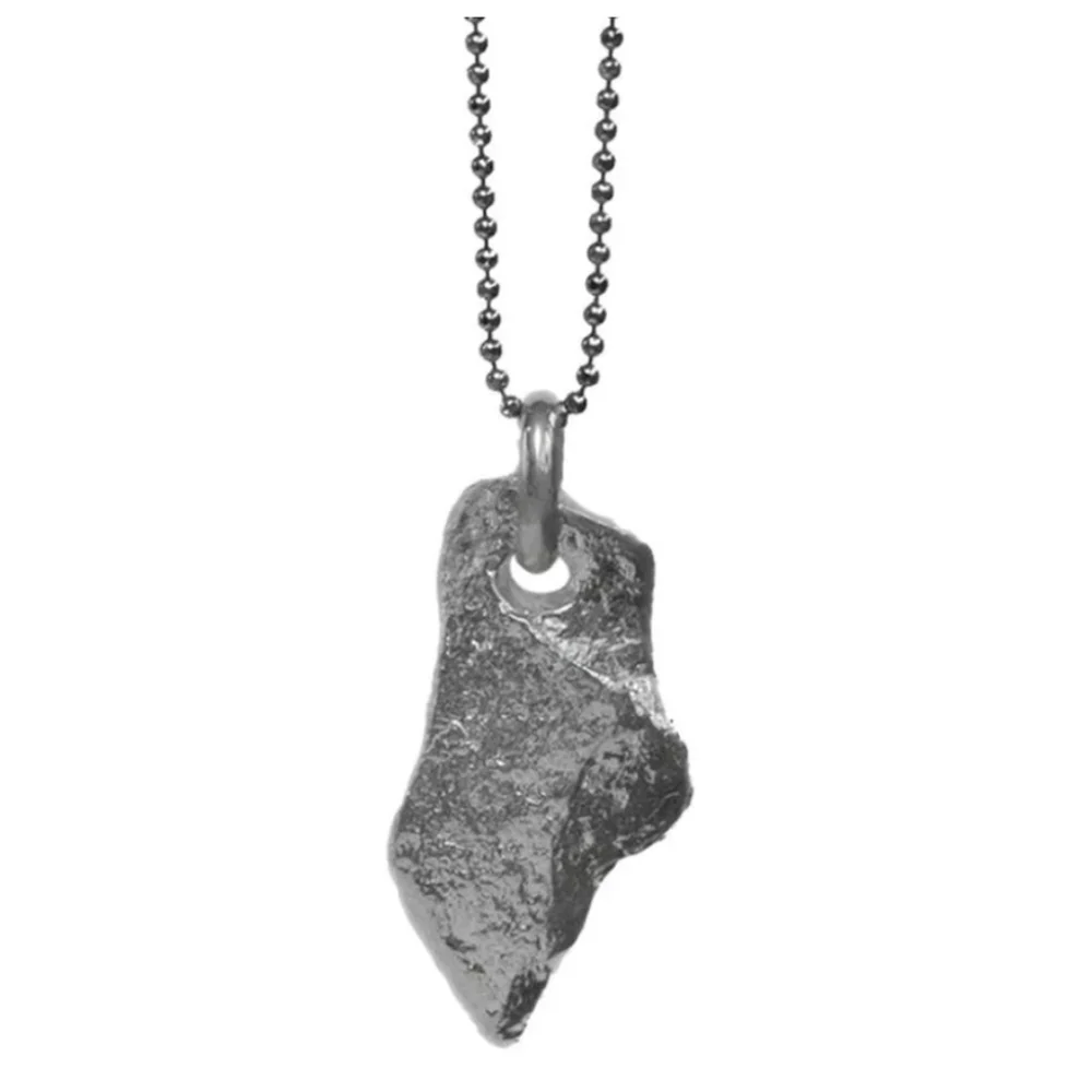Article 22 925 sterling silver necklace from shrapnel veteran father's day chain